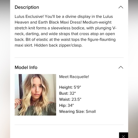Lulu’s Heaven and Earth Black Maxi Dress - Picture 5 of 6
